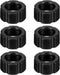 SynHHergyx 6 PCS Tightening Nut for Replacement Car Mount Screw-On for 17mm Ball