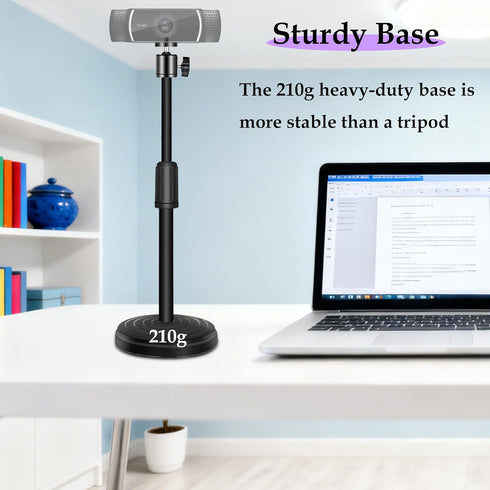 Urciwos 18 Inch C922 C930e C920S C920 C615 C960 C920x 4K N60, Webcam Stand, Web Cam Stand for Desk, Adjustable Webcam