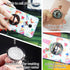 Finger Ring Stand, ebulous 360° Rotation Spinner Mobile Cell Phone Holder with Grip Kickstand for Phone/Pad/Tablets