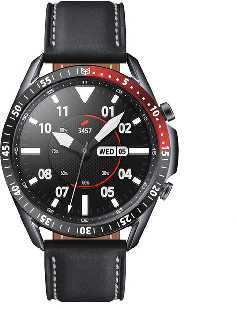 Bezels Compatible with Galaxy Watch 3 45mm, Aluminum Metal Bezel Case for Galaxy Watch 4 Classic 46mm