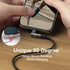 10FT iPhone Charger 3-Pack, MFi Certified 90 Lightning Cable for iPhone 14/13/12/11/Pro/Max/X/8/7/6/5S/SE/iPad. Fast