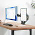 Pholiten Universal VESA Mount Adapter for Tablets, 2-in-1 Laptops, & 15.6 inch Portable Monitors, Adjustable Holder