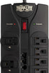 Tripp Lite 12 Outlet Surge Protector Power Strip, 8ft Cord, Black, RJ11, RJ45, & $250,000 Insurance