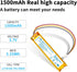 CBQ 1500mAh MX Keys Replacement Battery for MX Keys K800 YR0073, 802085P 802085 533-000177 533-000221 533-000141,Wireless Keyboard Mouse Replacement Battery