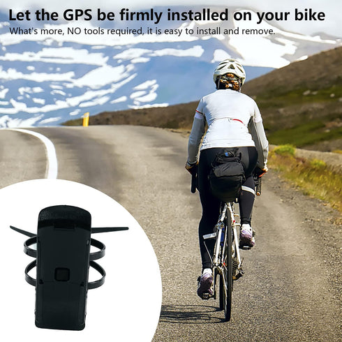 EKIND Portable Bicycle Holder Mount for Garmin Etrex and GPSMAP Models, Black