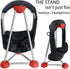Headphone Stand, Desktop Earphone Holder for Gaming Headsets, Compatible with SteelSeries, Logitech, Sony, Red