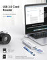 LENTION USB C Hub with 4K HDMI, 3 USB 3.0, SD/Micro SD Card Reader, Compatible with 2023-2016 MacBook Pro, Air,