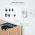 TESSAN South Africa Power Adapter, Type M Plug Adaptor with 4 American Outlets, 3 USB Charger (1 USB C Port)