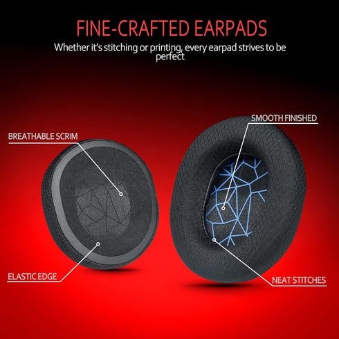 Arctis 7 Ear Cushion, Replacement Earpads for SteelSeries Arctis 1, Pro, 3, 5, 7, 7+, 7p, 7X, 9 Wireless Headset, Blue