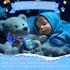 wiwoo 64GB MP3 MP3 Lights,100hrs 12 Player for Kids, Kids Player with Bluetooth, Speaker, Games, Recorder, Ear Loseless