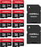 EASTBULL 4GB Micro SD Cards - 10-Pack Full HD Video 90MB/s UHS-I U1 for Surveillance Security Cam