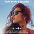 Smart Glasses, Polarized Bluetooth Sunglasses with Built-in Mic & Speakers, Voice Assistant, UV Protection