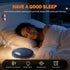 Uceento 2026 Pillow Speaker for Sleeping, Mini Bluetooth Pillow Speakers, Ultra-Thin Under Pillow Speaker with White