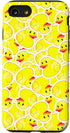 Cute Animal Lover Case for iPhone SE (2020), 7, 8 - Rubber Ducks Duckies Pattern