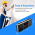 LEFON Multifunction Digital FM Radio Media Speaker MP3 Music Player with LED Screen, TF Card, USB Drive, Timing