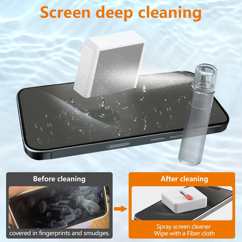 GintaXen Cell Phone Cleaning Kit, iPhone Cleaning Kit for Charging Port Cleaner Keyboard Cleaning Kit