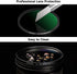 Walking Way 58MM MC UV Lens Protection Filter, Slim HD Optical Glass, Water Repellent, Scratch Resistant