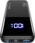 INIU Power Bank 20000mAh, 65W USB C Laptop Portable Charger, PD QC Fast Charging 3-Output for MacBook, iPad, Samsung
