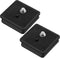 TOODOO 2 Pieces 41mm QR Release Plate for Camera Tripod Ball Head, Compatible with Ambico V0552 V0554, Sunpak 7500 Pro