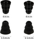 ALXCD Ear Tips Kit for LG HBS 730 HBS750 800 910 Headset, 3 Pair (S/M/L) & 2 Pair (S/L) Triple Flange Tips