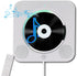 Portable Wall Mounted CD Player with Bluetooth, Homlab Mountable CD Music Player with HiFi Speakers and Remote