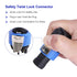 Pack of 6 NL4FRX Speakon Connector, 6 Packs 4 Pole Right Angle NL4FRX SpeakOn Plug, Free up Space Design Adapter with