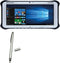 BoxWave Stylus Pen for Panasonic Toughpad FZ-G1, DualTip Capacitive Stylus, Metallic Silver