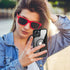 iPhone 15 Plus Magnetic Case (Black) with Screen Protector & Camera Lens Protector, Compatible with MagSafe,