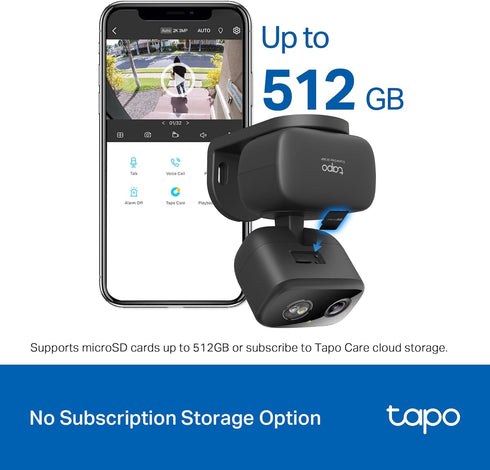 Tapo 2K 360 C217 Indoor/Outdoor Pan/Tilt Wired Security Camera - Baby Monitoring, Person & Baby Cry Detection, Motion