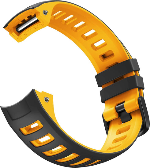 ANCOOL Soft Silicone Watchband Replacement for Garmin Instinct 2, Compatible with Tide/Esports/Solar/Tactical,