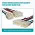 2010-2019 Subaru/1992-2019 NuIth Radio Wiring Harness Compatible with Toyota Non-JBL System, Male+Female Stereo Wiring