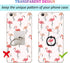 Transparent Oriental Cherry Cell Phone Ring Holder Kickstand,360 Rotation Clear Cherry Blossom Cell Phone Finger Ring Grip Stand for Phones,Pad