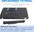 TREE.NB Laptop Battery Replacement for HP LA04, 776622-001, TPN-Q130, Black, High Performance New