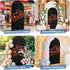 BaqwedCoSz 6.6 Game Theme Arch Backdrop Cover FT Red Game Controller Stretchy Elastic Arch Stand Covers Spandex Arched