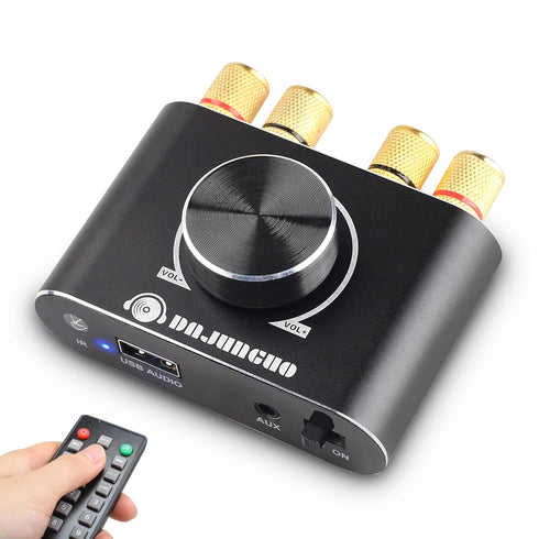 X50H Bluetooth Amplifier 50W+50W Power Output with Remote Control, 2.0 Stereo Bluetooth