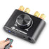 X50H Bluetooth Amplifier 50W+50W Power Output with Remote Control, 2.0 Stereo Bluetooth