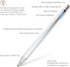 BoxWave Stylus Pen for Pax A80, AccuPoint Active Stylus, Electronic Stylus with Ultra Fine Tip - Metallic Silver