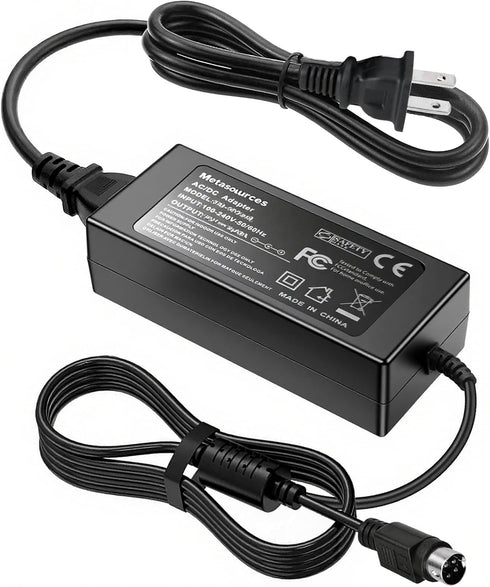 Metasources 4-Pin 12V 4 8 16 8 5A AC/DC Adapter Compatible with DW Digital WatchDog Max-II DW-MAX-II MAXII Channel Ch