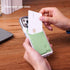 elago Phone Card Holder - Ultra Slim Secure Wallet for Back of Phone, 3M Adhesive for iPhone