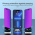 iPhone 14 Pro Max Privacy Screen Protector, Tempered Glass 6.7 inch Display, Gradient Colorful Anti Spy Light Easy