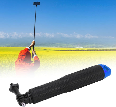 Vikye 9 Inch Selfie Stick, Aluminum Alloy Tripod with Non-Slip, Extendable Lightweight Selfie Stick for Action Sports