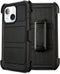 Saiboro Compatible with Defender iPhone 15 Case with Clip,Holster with Kickstand,for Heavy Duty