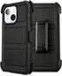 Saiboro Compatible with Defender iPhone 15 Case with Clip,Holster with Kickstand,for Heavy Duty