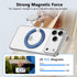 17 16 15 14 13 12 Magnetic Phone Ring Grip for Magsafe, Two-Sided Magnet Gym Finger Ring Kickstand Cell Phone Grip