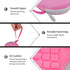 co2CREA Replacement Hard Case for Logitech MX Ergo/ERGO M575 Wireless Trackball Mouse in Pink
