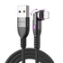 Statik PowerPivot USB to Apple Compatible Cable, Fast Charging 10W iPhone Charging Cable & Data Transfer, 360 Degree