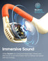 truefree F2 Open Ear Headphones, Bluetooth 5.3 Sport Earbuds with 16.2mm Enhanced Bass, Dual Mic, 15H Playtime, App