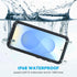 Lanhiem for Samsung Galaxy S25 Phone Case, IP68 Waterproof Dustproof, Rugged Full Body Shockproof Cover, Black