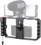 Neotter Smartphone Video Rig, Filmmaking Vlogging Cage, Phone Stabilizer Tripod Mount with Wireless