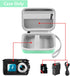 Leayjeen Waterproof Digital Camera Case Compatible with YISENCE/HICSHON/Trsunow/EUXOR/Yiffecal/ZNIARAKL10FT 30MP FHD 1080P Waterproof Camera,Fill Light Underwater Camera for Snorkeling- Green(Case)